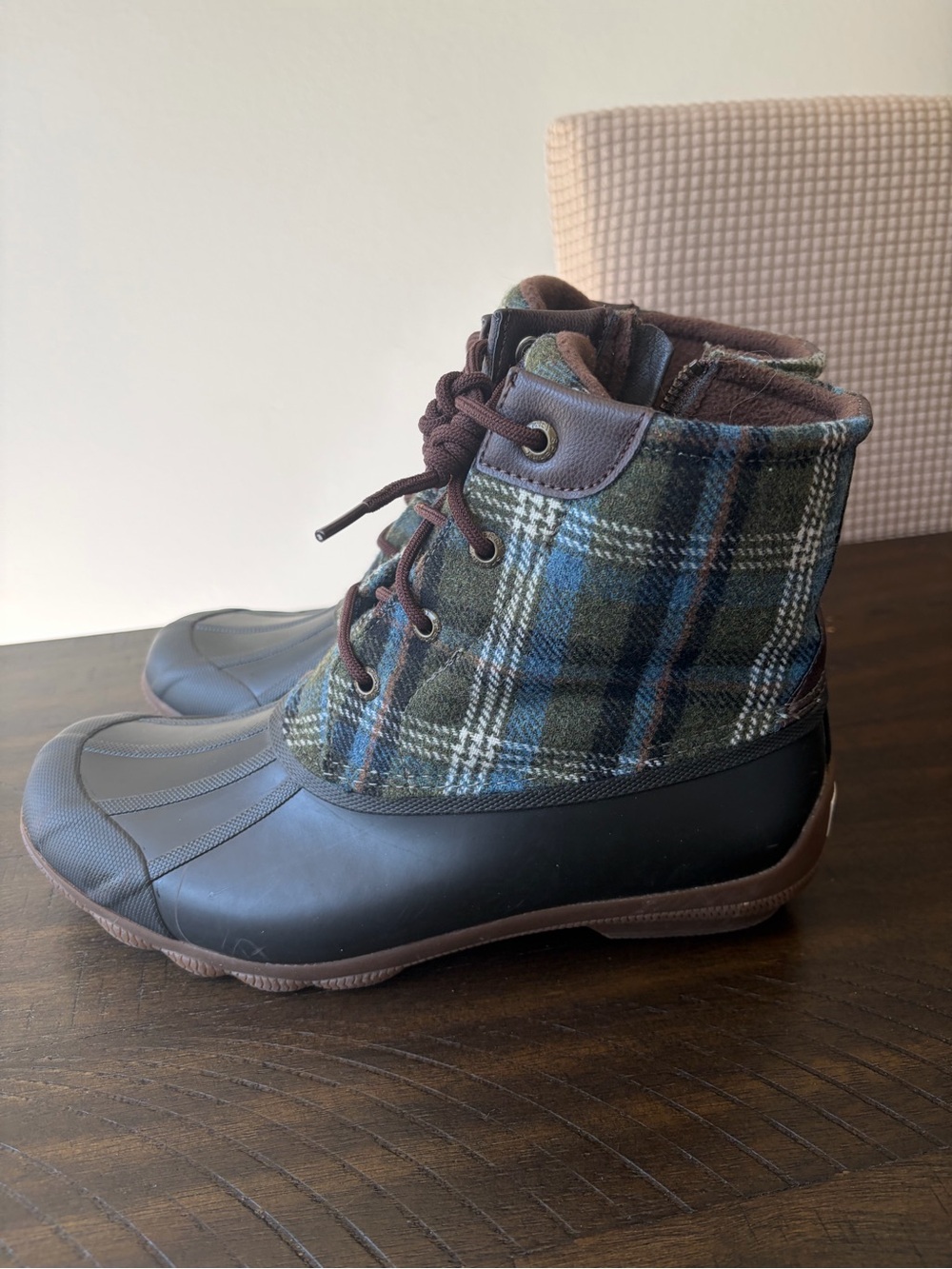 Sperry Waterproof Duck Boots Women’s Size 8 - Picture 3 of 7